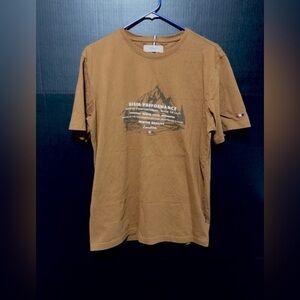 🌅Bison Brand Imported Toffee Brown Performance T-shirt